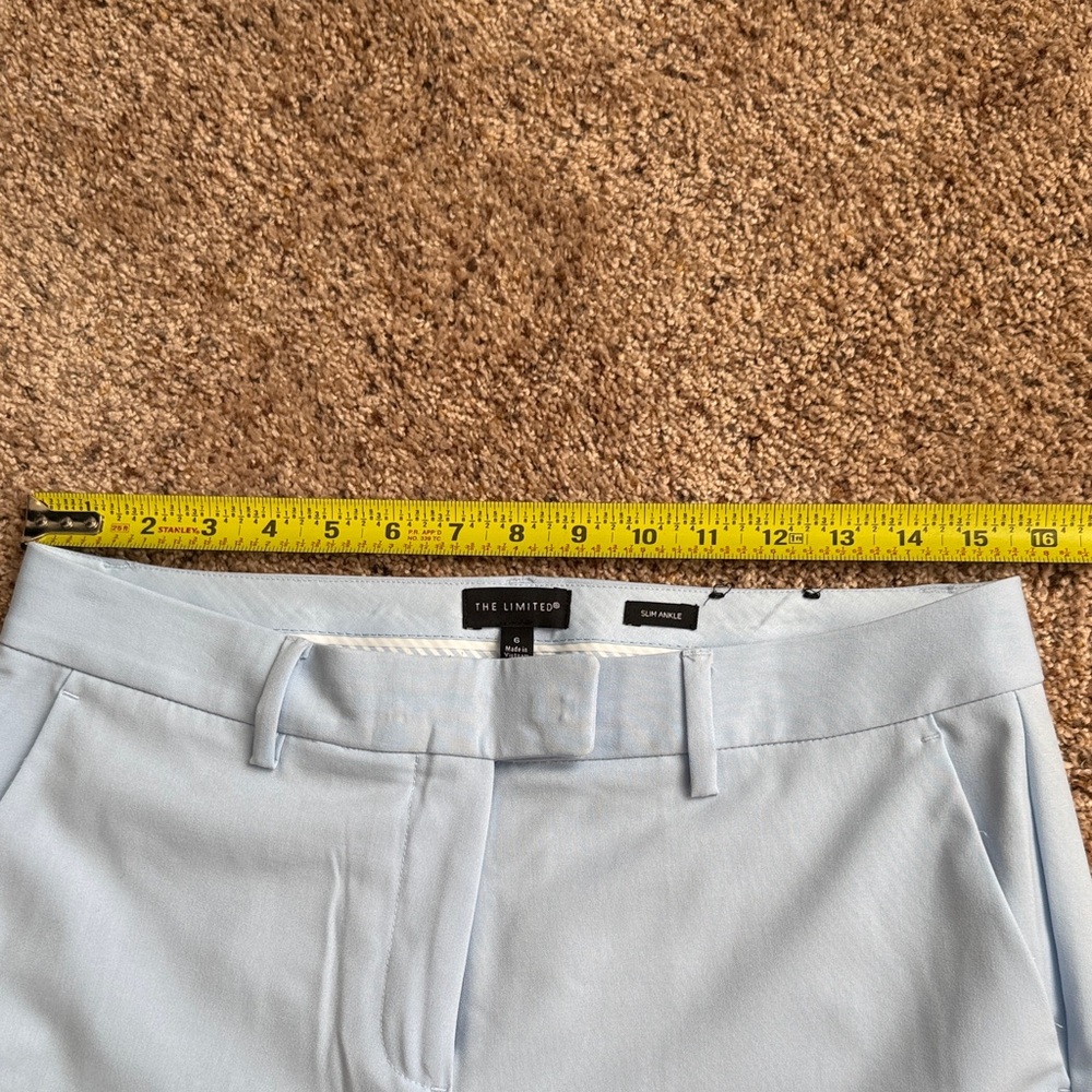 The Limited Light Blue Cropped Pants - Picture 3 of 5